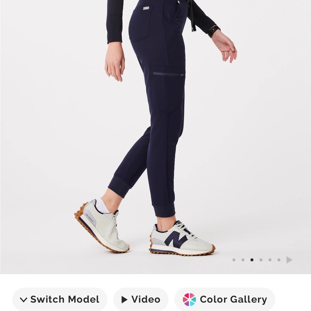 High Waisted Zamora Jogger Scrub Pants